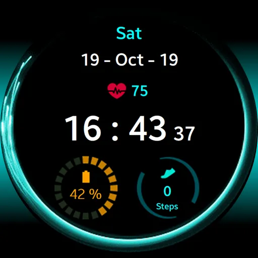 Racing Lines Watch Face screenshot 4