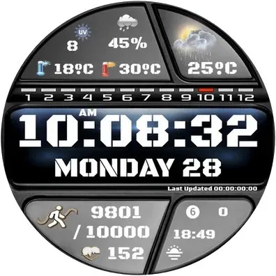 N-SPORT704 Weather Time Watch screenshot 14