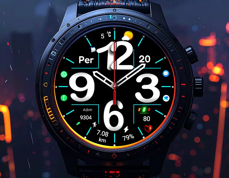 Analog Watchface FSW299 screenshot 4