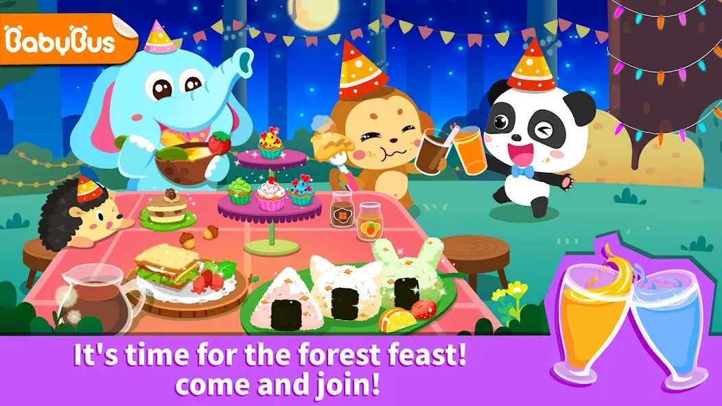 Baby Panda's Forest Recipes screenshot 1