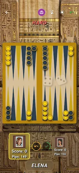 Clean Backgammon Pro screenshot 6