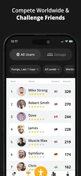 GOLDEN Burpees Tracker screenshot 4