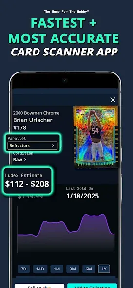 LUDEX Sports Card Scanner +TCG screenshot 2