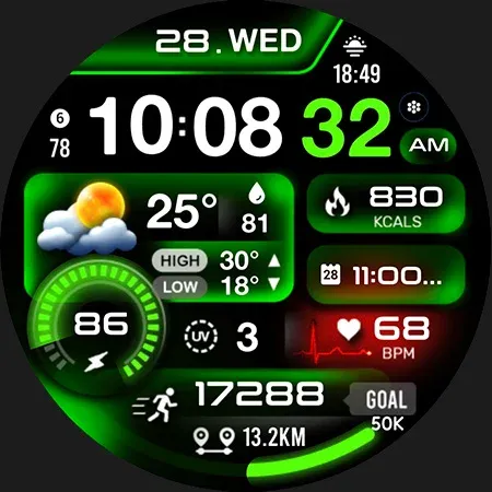 ML2U 261 Watch Face screenshot 25