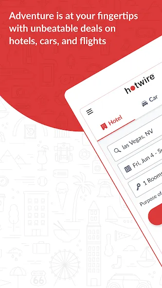 Hotwire: Hotel Deals & Travel screenshot 1