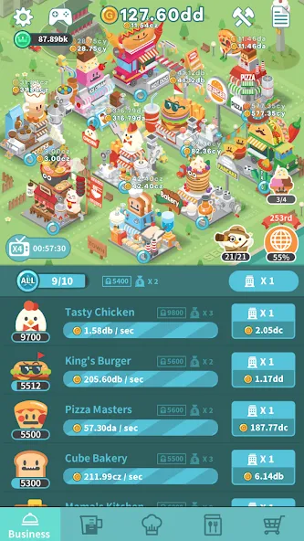 Foodpia tycoon - restaurant screenshot 4