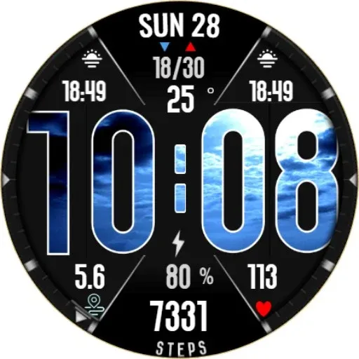WEATHER in Big Bold Time ECO64 screenshot 18