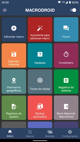 MacroDroid - Automação screenshot 1