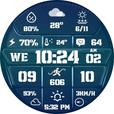 N-SPORT712-Digital Color Watch screenshot 14