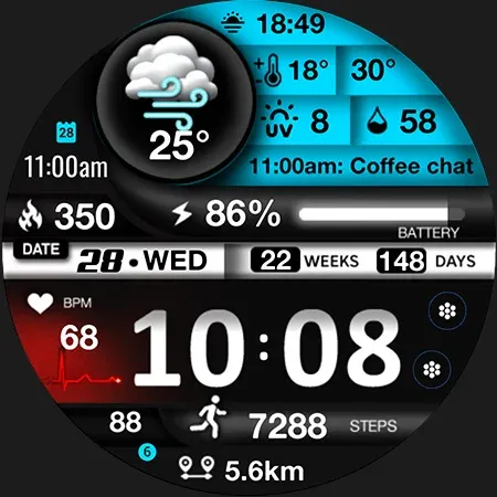 ML2U 264 Watch Face screenshot 29