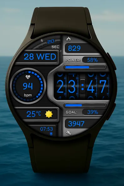 Power Rush Wath Face screenshot 6