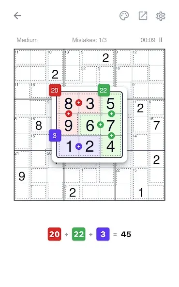 Killer Sudoku - Sudoku Puzzle screenshot 11