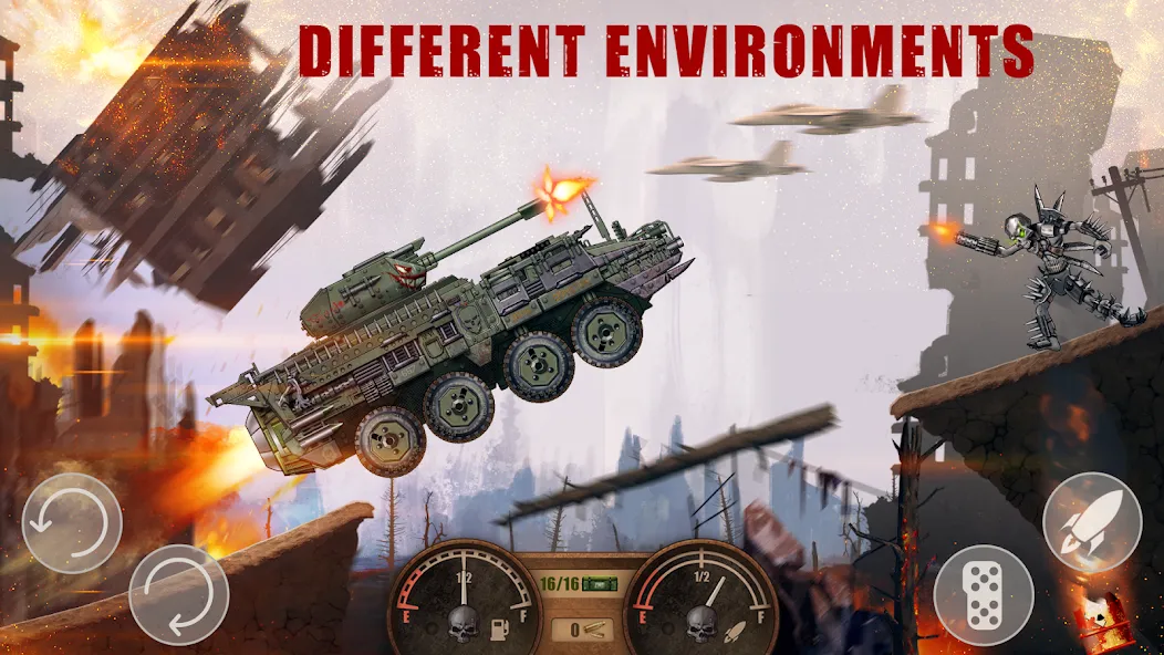 Zombie Hill Racing: Earn Climb screenshot 4