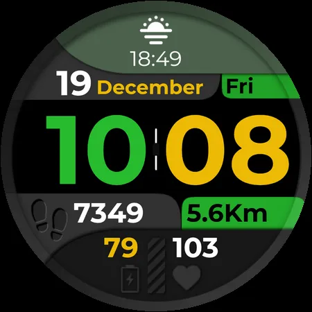 CC Digital 27 watch face screenshot 11