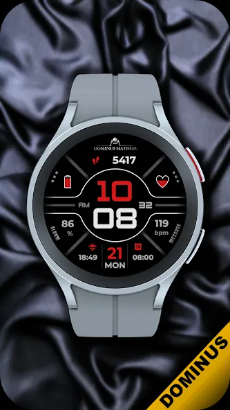 DM024 Creative Smartwatch Face screenshot 6