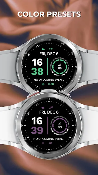 EXD122: Digital Watch Face screenshot 8