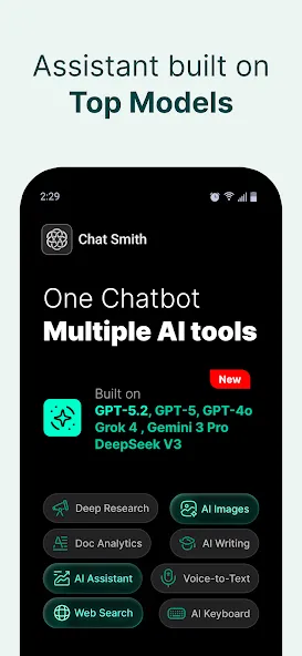 Chat Smith: AI Chatbot & Agent screenshot 1