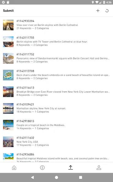 Shutterstock Contributor screenshot 10