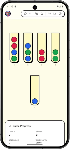 Ball Sort Color Sort Offline screenshot 5