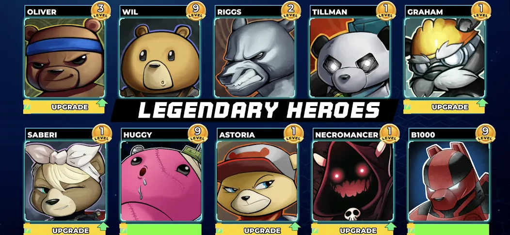 BATTLE BEARS HEROES Mini MOBA screenshot 7