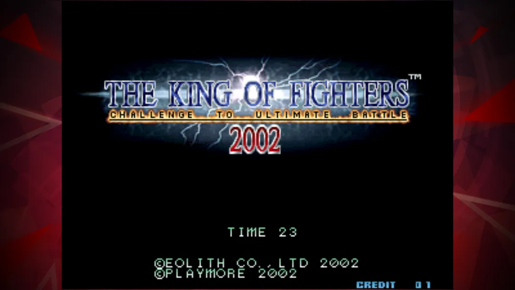KOF 2002 ACA NEOGEO screenshot 1