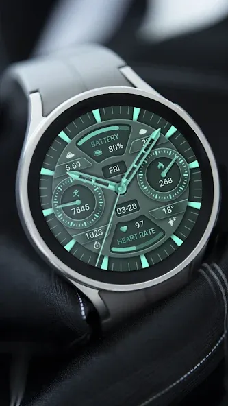 Emerald Gemstone ZKin Watch screenshot 2