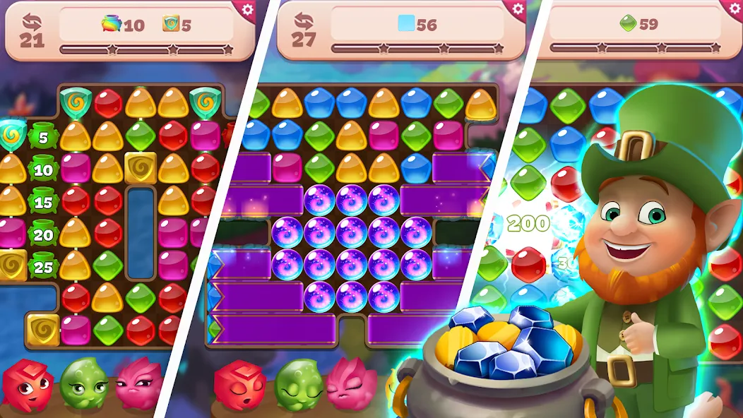 Charms of the Witch: Match 3 screenshot 7