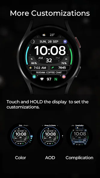 TVV Sport 10 Watch Face screenshot 5