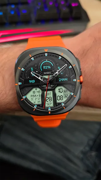 Hybrid NIKANA WS39 Watch face screenshot 4