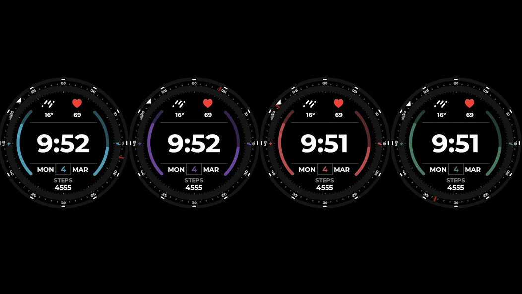 Nighty Digital 27 - watch face screenshot 16