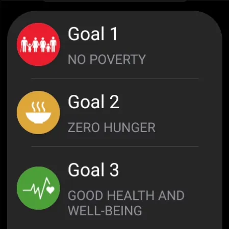 Samsung Global Goals screenshot 18