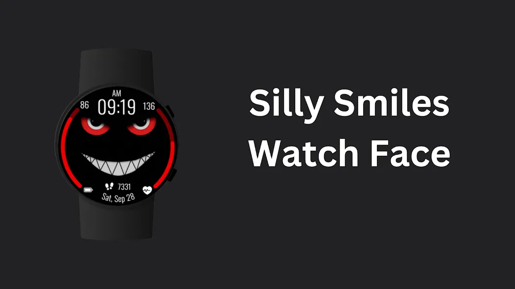 Silly Smiles Watch Face screenshot 1