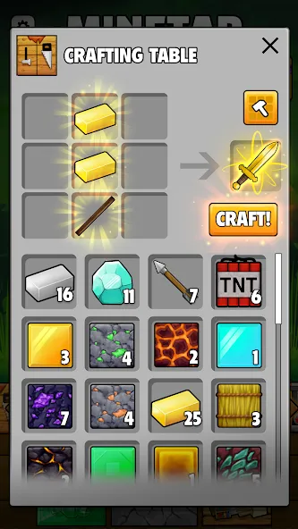Minetap – Merge rpg clicker screenshot 3