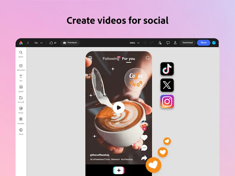 Adobe Express: AI Photo, Video screenshot 12