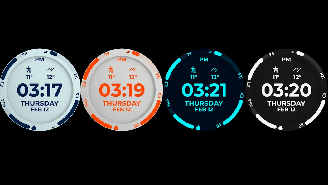 Night Core 02 Digital Watch screenshot 16