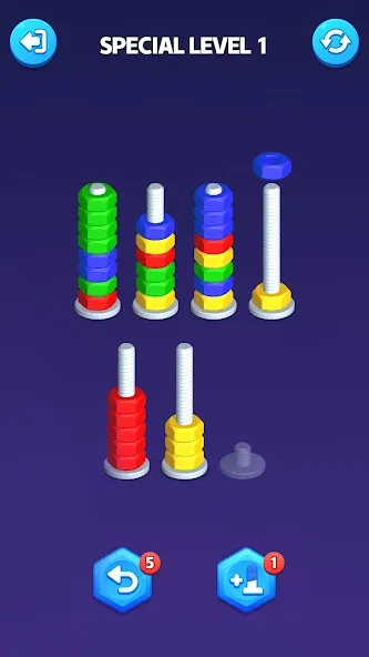 Nut Puzzle - Nut Sort Games screenshot 9