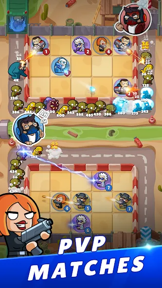 Merge Mercs: Tower Defense TD screenshot 3