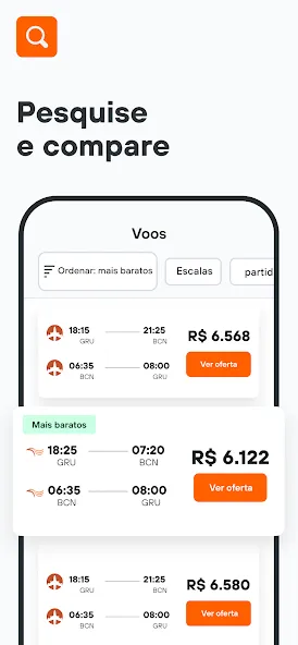 KAYAK: Voos, Hotéis e Carros screenshot 3