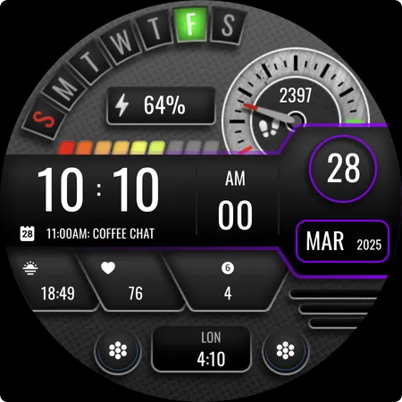 MJ168 Digital Sport Watch Face screenshot 27