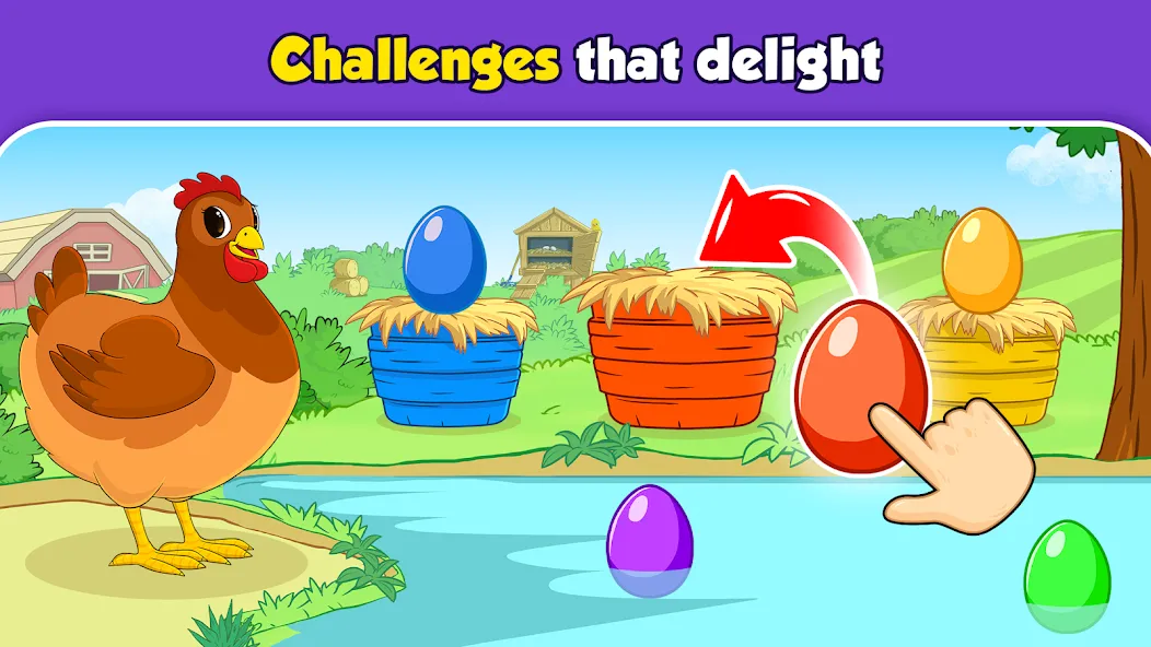 Farm animal games for kids 2-5 screenshot 4