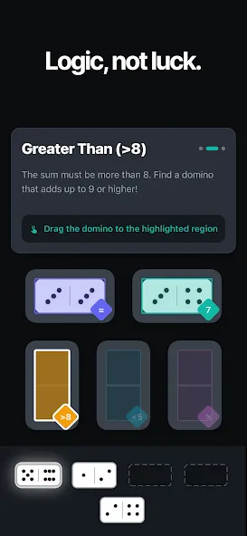 dotio: Pips Domino Puzzles screenshot 5