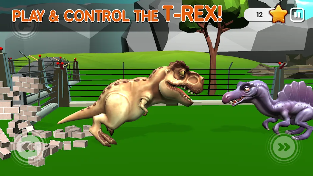 Dinosaur Park 子供のためのゲーム screenshot 1