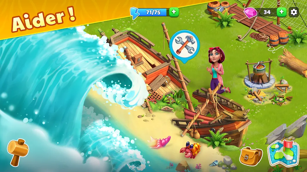 Bermuda Adventures: Ferme Jeux screenshot 1
