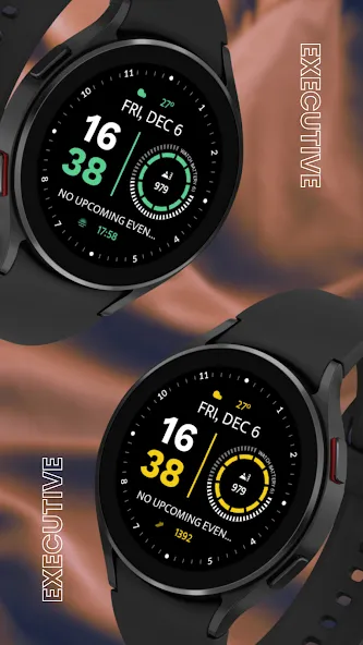 EXD122: Digital Watch Face screenshot 1