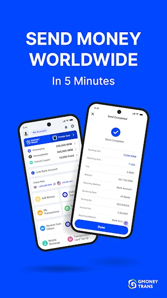 GmoneyTrans-Global Remittance screenshot 1