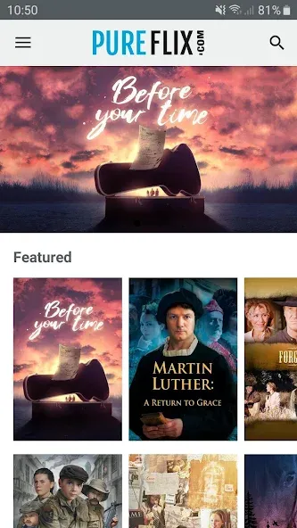 PureFlix screenshot 1