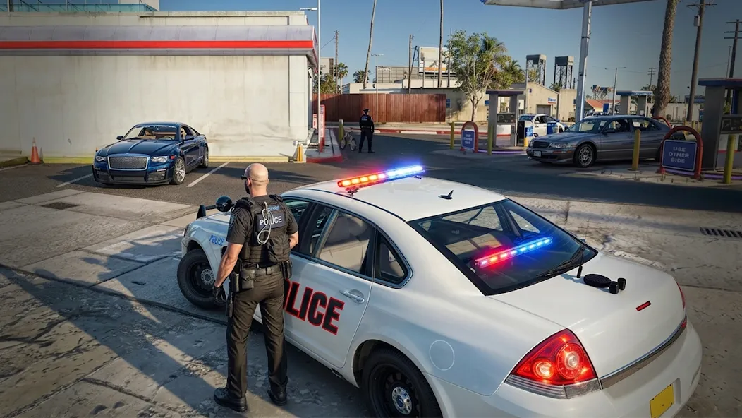 Police car Chase Simulator 3d screenshot 1