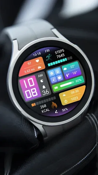 Colorful Homepage ZKin Watch screenshot 5