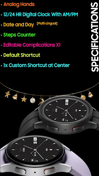 Minima 4 Minimal Watchface screenshot 5