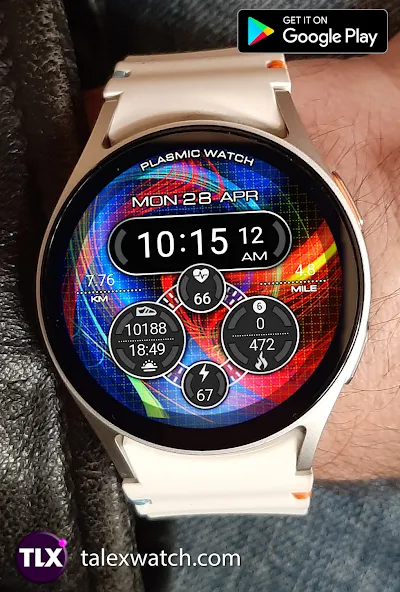 Plasmic Watch Face screenshot 4